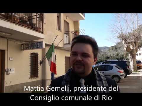 Sfratto Carabinieri Rio Marina, intervista a Mattia Gemelli