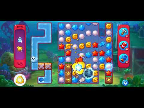 Fishdom Hard level 10971 no boosters フィッシュダム ハード