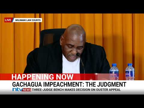BREAKING: High Court upholds impeachment of former DP Rigathi Gachagua, but awards him Sh50m damages