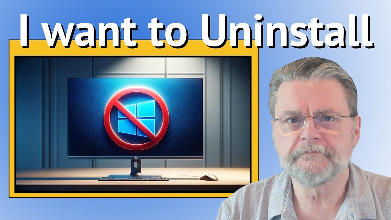 How Do I Uninstall Windows?