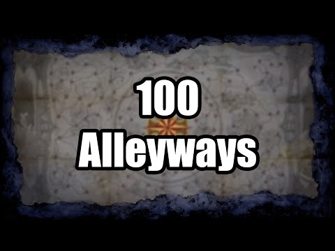 Layout and Loot from 100 Alleyway Maps