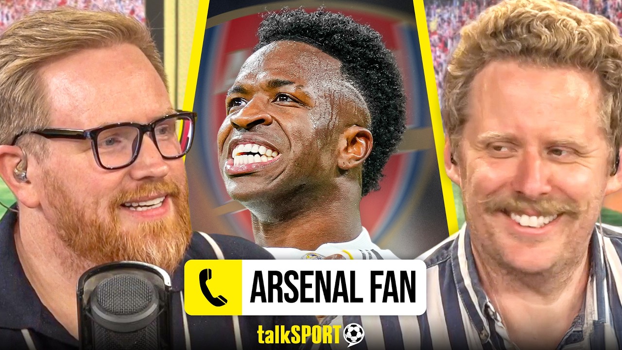 "FOOTBALLING GOD!" Arsenal Fan HEAPS PRAISE on Vini Jr amid Transfer Rumours!
