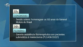 Pauta: Plenário analisa garantia de fisioterapia a pacientes de câncer submetidos à mastectomia