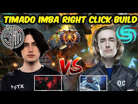 TSM FTX Timado Shadow Fiend Carry - RIGHT CLICK BUILD NO RAZE META vs CCnC Dota 2 pro Gameplay 7.31D