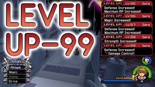 Best way to level up to 99 in Kingdom hearts 2 (kh2fm)