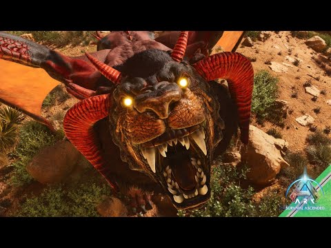 Alpha Manticore Vs My Wyvern Army | ARK Survival Ascended - Ep.70