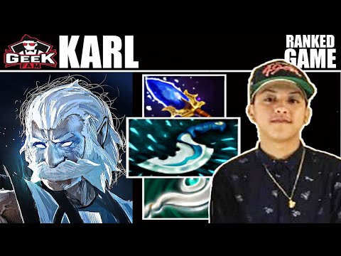 GEEKFAM KARL - MIGHTY ZEUS THE ULTIMATE COMBO!! DOTA 2 7.23E GAMEPLAY