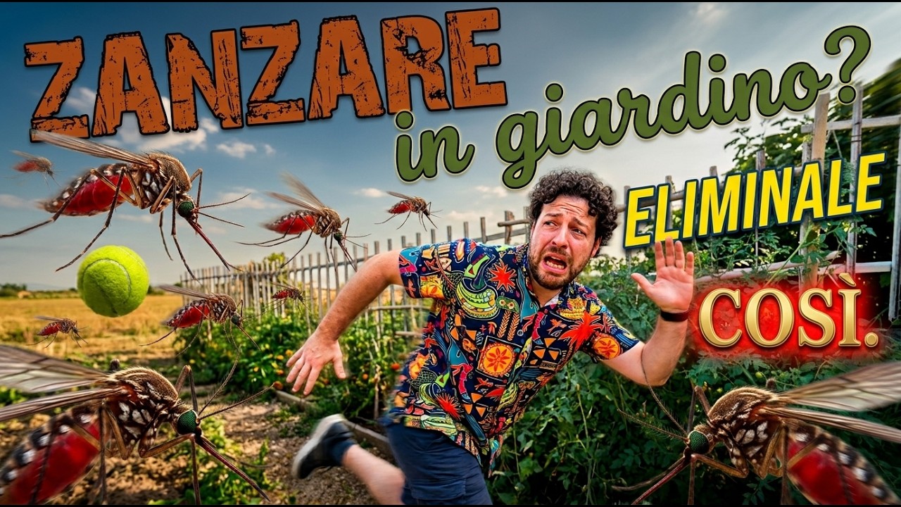 Come Eliminare le Zanzare in Giardino: Soluzione Efficaci per Stare all'Aperto