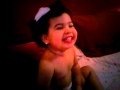 Baby Nabilah LOL Watching Angelina Ballerina