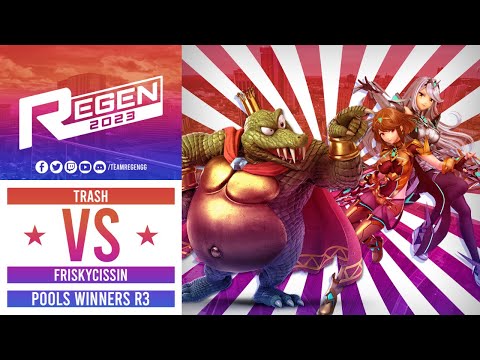 Regen 2023: Winners Pools - Trash (King K.Rool) Vs FriskyCissin (Aegis)