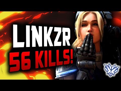 Widow Dominating Season 13 - LINKZR! 56 ELIMS! [ OVERWATCH SEASON 13 TOP 500 ]