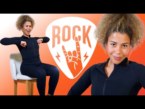 Classic Rock Sitting Dance Workout Full Body Chair Exercises