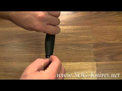 SOG Aura SEAL Knife AU-03 Demo