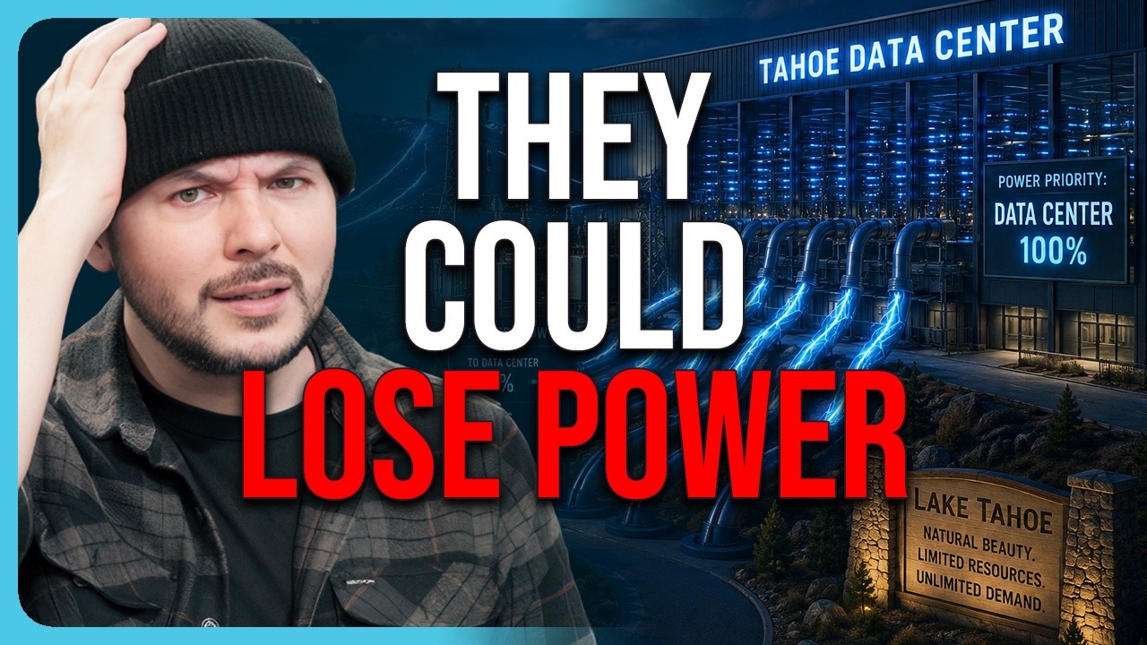 Nearly 50K Lake Tahoe Residents Could LOSE POWER As Its Redirected To Data Center