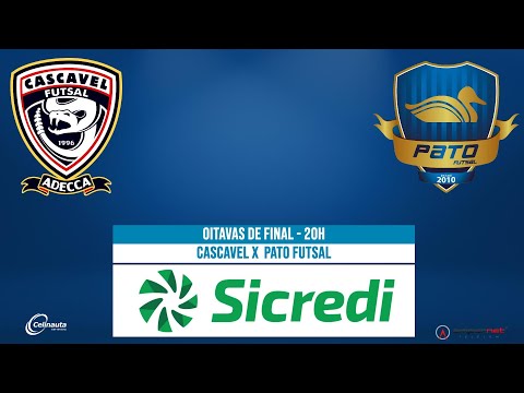 (AO VIVO) CASCAVEL X PATO FUTSAL - OITAVAS DE FINAL JOGO 2 - LIGA NACIONAL DE FUTSAL 2023
