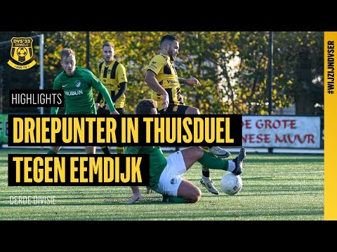DRIEPUNTER IN THUISDUEL TEGEN EEMDIJK | Derde Divisie - Samenvatting