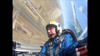 Mark Jefferies flying the Awesome Extra 330LX at the Avalon Air Show