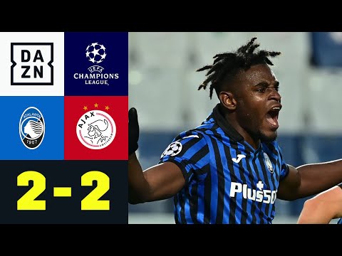 Zapata-Doppelschlag holt 0:2-Rückstand auf: Atalanta - Ajax 2:2 | UEFA Champions League | DAZN