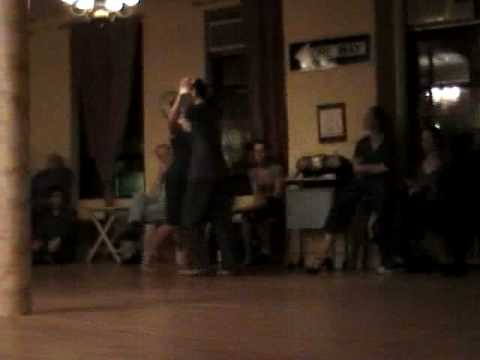  Melina Sedó  and  Detlef Engel  are  dancing  to  the  tango  "  Tormenta  "