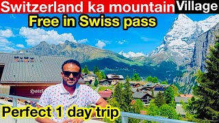 Murren travel guide in hindi | Switzerland village vlog