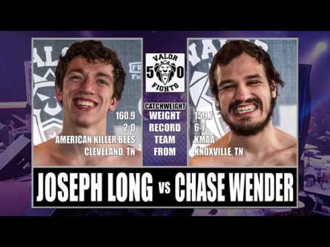 Valor Fights 50 Joseph Long vs Chase Wender