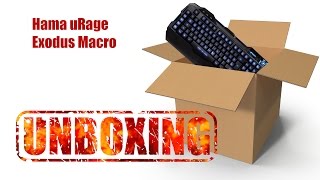 Hama uRage Exodus Macro Unboxing