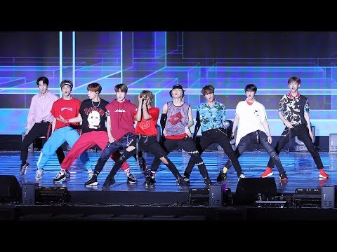 180723 NCT 127 (엔씨티 127) Full ver. Touch + Cherry Bomb [2018 USF] 4K 직캠 by 비몽