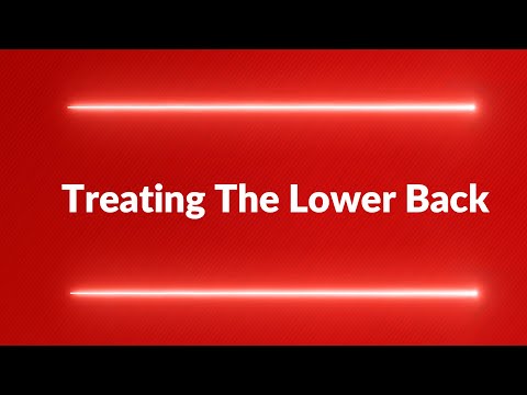 Treatment of the Lower Back with LED Light Therapy