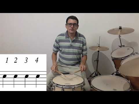 Divisão Rítmica - semínima, colcheia e semicolcheia