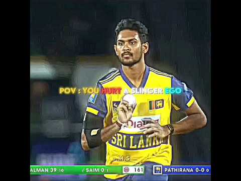 Slinger's Revenge 🇱🇰 🔥 #Pathirana #Cricket #Shorts