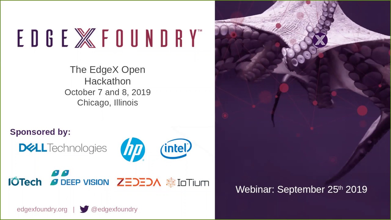 EdgeX Open: Introduction & Getting Started Webinar