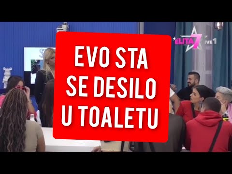 EVO STA SE DESILO U TOALETU - Totalni šok u Zadruzi! NEVIĐENI SKANDAL