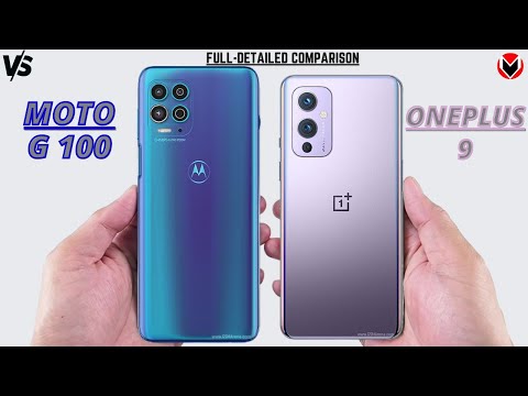 MOTO G100 VS ONEPLUS 9 _ Full Detailed Comparison _Which is best?