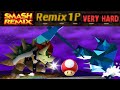 Smash Remix Classic Mode Remix 1P Gameplay With Giant Polygon King Dedede