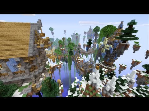 Minecraft Xbox - Floating Island Hunger Games - Round 2