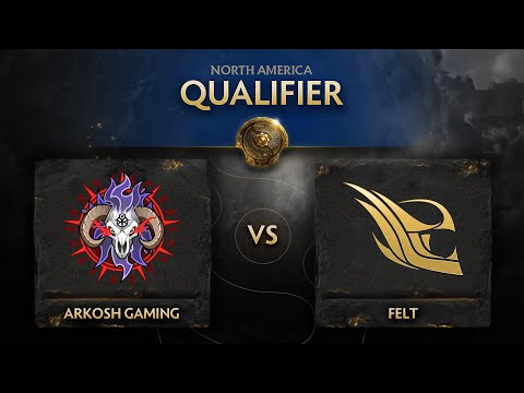 Arkosh vs Felt Game 2 - TI10 NA Qualifiers: Lower Bracket R1 w/ Kmart & ET