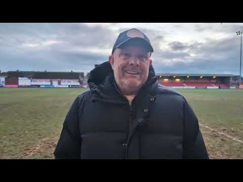 Fleetwood Town 1-2 Bromley: Andy Woodman interview