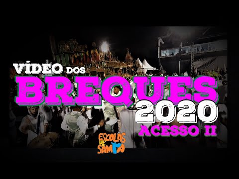 Vídeo dos Breques 2020 - Grupo de Acesso II e Especial de Bairros - TODAS  as PARADINHAS da Avenida!