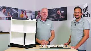 FurnSpin mit Cadro Rahmensystem