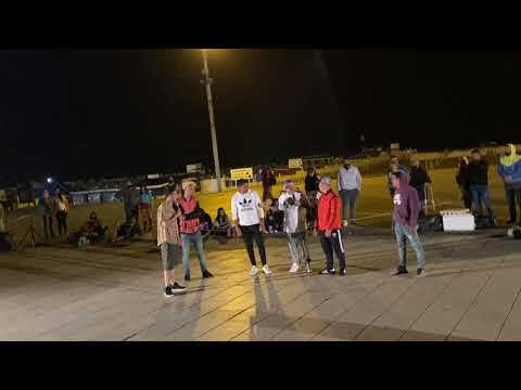 El Chileno en mar del plata 2021. #ElArteCallejeroNoSeMancha