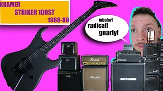 Video thumbnail for new guitar day! 1988-89 Kramer Striker 100st by James Bullock