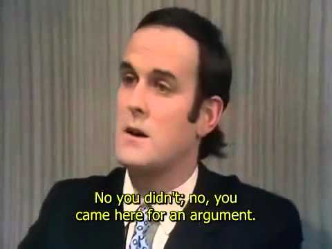 Argument Clinic - Monty Python - English Subtitles