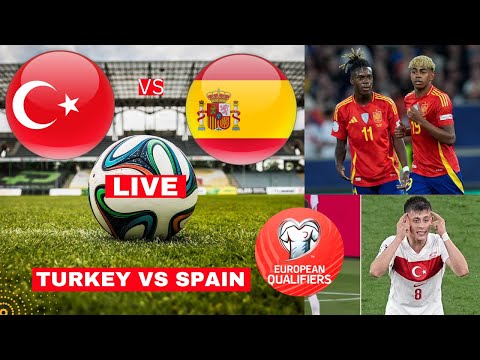 Turkey vs Spain 0-6 Live Stream World Cup qualifier Football Match Commentary Score Highlights Vivo