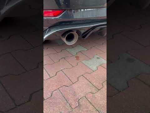 VW TCR HJS Downpipe OPF und Akrapovic