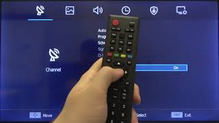 Hisense LED TV - How to Turn On / Off Auto Channel Update? HiSense Smart TV (H40BE5000)