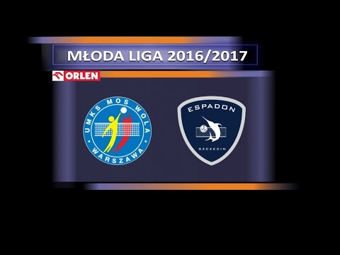 MŁODA LIGA 2017: FINAŁ - mecz o 3 miejsce MOS Wola Warszawa - Espadon Szczecin