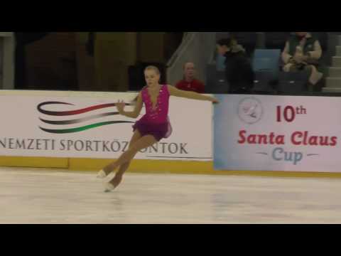2016 Santa Claus Cup: Denisa CIMLOVÁ (CZE) - FS Adv. Novice GIRLS short program