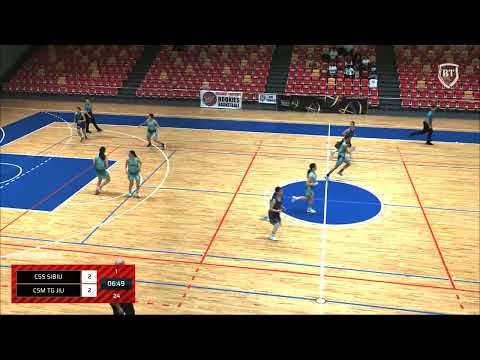 TURNEUL FINAL CN U14 FEM: CSS Sibiu - CSM Târgu Jiu