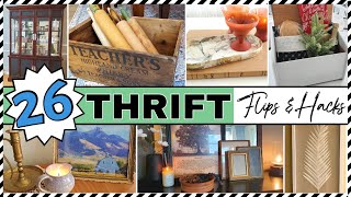🌟TOP 26 THRIFT FLIP Decor & Furniture HACKS on a Budget