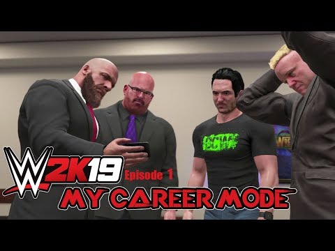 WWE 2k19: My Career Mode Episode 1 - Conman The Canadian